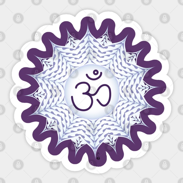 Seven chakra Sticker by HagalArt